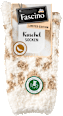 Kuschelsocken mit Leo-Muster beige Gr. 35-38 Fascino