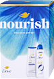Nourish tusfürdő, deo spray ajándékcsomag Dove