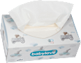 Babypflegetücher trocken 3-lagig sortiert babylove