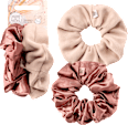 Scrunchies, Altrosa, Beige Langhaarmädchen