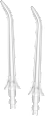 nástavce pro ústní sprchu Aquafloss Dontodent