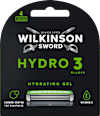 Zamjenske britvice Hydro 3 WILKINSON SWORD