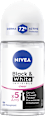 Antitranspirant Deo Roll-on Black & White Invisible clear NIVEA