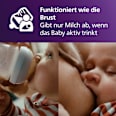 Trinksauger Natural Response Silikon, Durchflussrate 1 PHILIPS AVENT