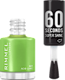 lak na nehty 60 Seconds Super Shine 107 Acid Lime RIMMEL LONDON