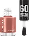 lak na nehty 60 Seconds Super Shine 111 Café Créme RIMMEL LONDON