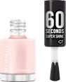 lak na nehty 60 Seconds Super Shine 108 Cameo Rose RIMMEL LONDON