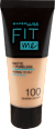 make-up Fit Me! Matte+Poreless 100 Warm Ivory MAYBELLINE NEW YORK
