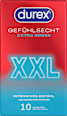 Kondome Gefühlsecht Extra Groß XXL, Breite 60mm Durex