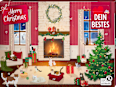 Adventný kalendár pre mačky Merry Christmas 2025 Dein Bestes