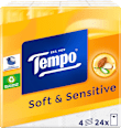 Taschentücher Soft&Sensitive Plus 4-lagig Tempo