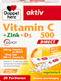 Vitamin C + Zink 500 Direct Depot Portionssticks Doppelherz