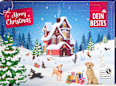 Adventný kalendár pre psy Merry Christmas 2025 Dein Bestes