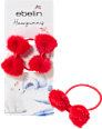Haargummis rot mit Schleife  ebelin