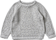 Pullover aus Strick mit Raglan-Ärmeln, grau, Gr. 92 ALANA