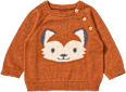 Pullover aus Strick mit Fuchs-Motiv, braun, Gr. 74 ALANA