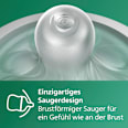 Babyflasche aus Glas Natural Response weiß, ab dem 3. Monat, 240ml PHILIPS AVENT