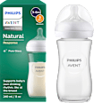 Babyflasche aus Glas Natural Response weiß, ab dem 3. Monat, 240ml PHILIPS AVENT