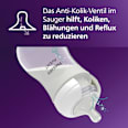 Babyflasche Natural Response weiß/Giraffe, von Geburt an, 260 ml PHILIPS AVENT