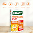 Vitamin D3 2500 I.E. Tabletten 50 St taxofit