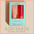 Lipbalm Glossy Duo Juicy Quench Rosy Kiss Gender X Beauty