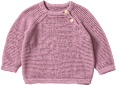 Pullover aus Strick mit Raglan-Ärmeln, lila, Gr. 74 ALANA