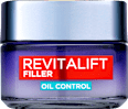 Denný pleťový gél-krém Revitalift Filler Hyaluron 8h Oil Control L'ORÉAL PARiS REVITALIFT