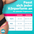Periodenunterwäsche schwarz, Gr XS. XS/S o.b.