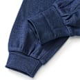 Set mit Wickelbody & Hose mit Weihnachts-Muster, blau, Gr. 50/56 ALANA