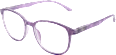 Ochelari de citit, dioptrie: +2,50, violet-lila Visiomax
