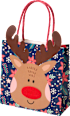 Geschenktasche Fuchs/Elch, mini hoch Profissimo