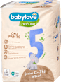 nature pelene gaćice junior vel. 5 (12 - 17 kg) babylove nature