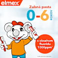 Detská zubná pasta, 0-6 rokov elmex