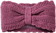 Stirnband aus Strick & mit Futter, lila, Gr. 54/55 PUSBLU
