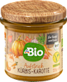 Brotaufstrich, Streichcreme Kürbis Karotte dmBio