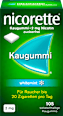 nicorette Kaugummi 2 mg Nicotin whitemint nicorette
