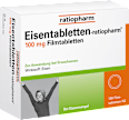 ratiopharm Eisentabletten-ratiopharm 100 mg Filmtabletten ratiopharm