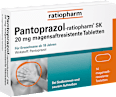 Pantoprazol-ratiopharm SK 20 mg magensaftresistente Tabletten  ratiopharm