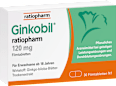 Ginkobil ratiopharm 120 mg Filmtabletten Ginkobil