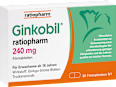 Ginkobil ratiopharm 240 mg Filmtabletten Ginkobil
