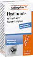 Hyaluron-ratiopharm® Augentropfen Natriumhyaluronat 1 mg/ml 2x10ml ratiopharm