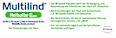 Multilind Heilsalbe mit Nystatin 100 000 I.E./200 mg pro 1 g Paste zur Anwendung auf der Haut Multilind