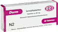 Dorm Schlaftabletten, Tabletten zu 50 mg Diphenhydraminhydrochlorid Dorm
