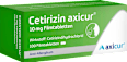 Cetirizin axicur 10 mg Cetirizindihydrochlorid  Anti-Allergikum Filmtabletten axicur