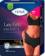Lady pants visoki struk gaćice, crna - vel. L TENA