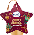Darilni set s kopalnimi zvezdicami Happy Holidays, 3-delni Balea