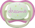 Schnuller ultra air Nighttime, grün/rosa,  0-6 Monate  PHILIPS AVENT