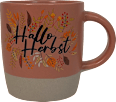 Kaffeebecher "Hallo Herbst", altrosa Dekorieren & Einrichten