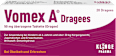 Vomex A Dragees 50 mg überzogene Tablette (Dragee) Vomex A
