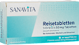 Reisetabletten SANAVITA 50 mg Dimenhydrinat Tabletten SANAVITA